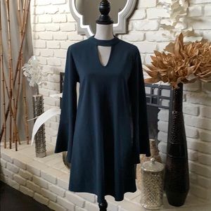 Charming Charlie’s dark teal dress!  Amazing!